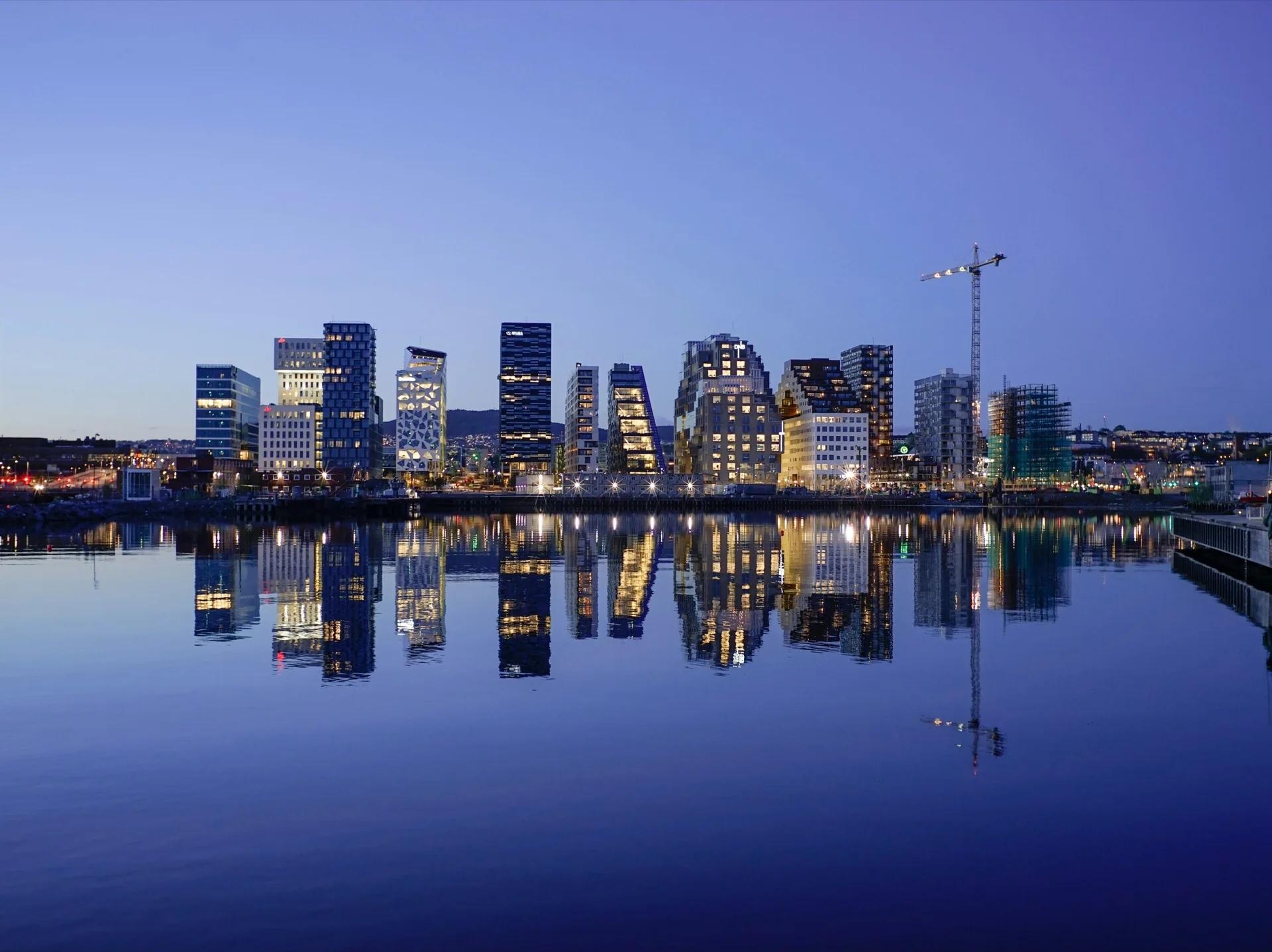 Oslo city view