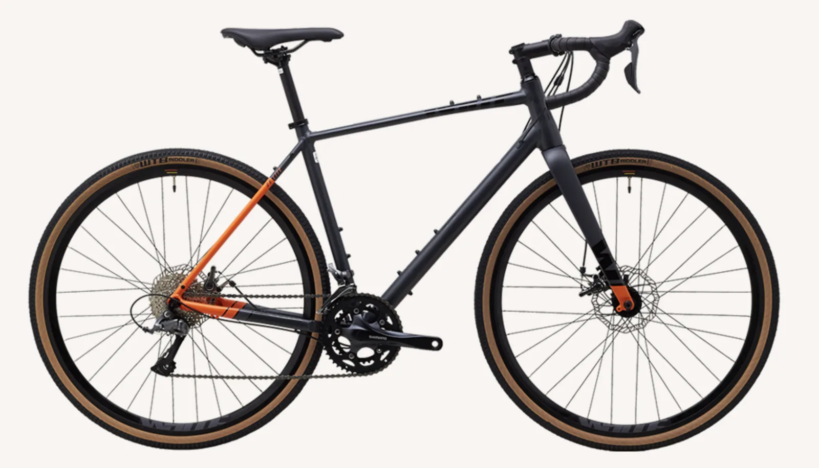 Aluminium gravel bike for rent in Oslo for Nordmarka forest riding