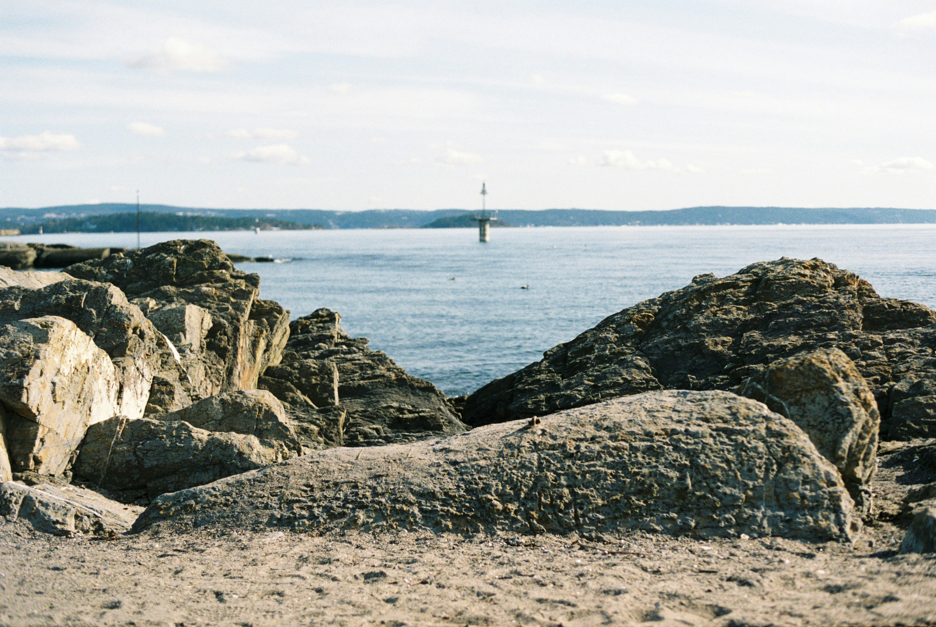 Rocky Bygdøy shoreline